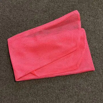 raro 터번 형광 핑크 메쉬
