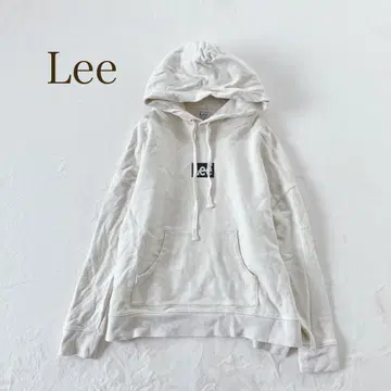 리 Lee [ M ] 후드티 브랜드 로고 캐주얼 워셔블