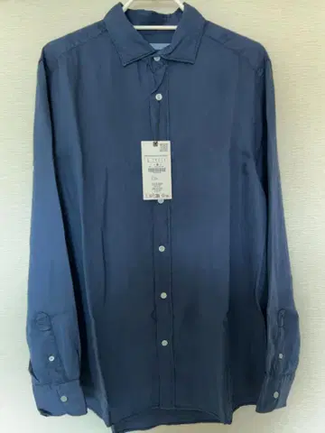 ZARA 리오셀 셔츠 / 택 포함 새상품 L 정가 7990엔