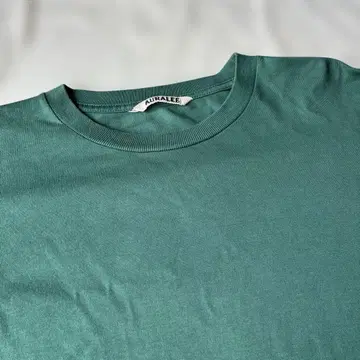 AURALEE LUSTER PLAITING L/S TEE