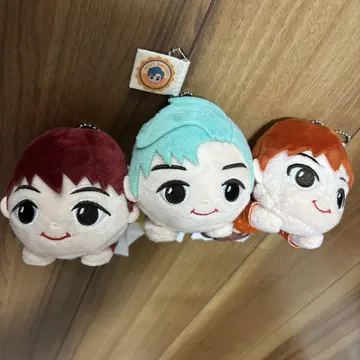 K-POP 아이돌 인형 마스코트 3체 세트