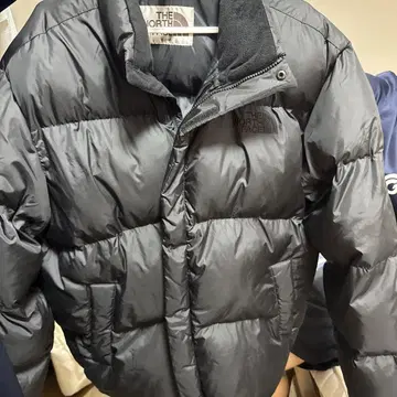 컨디션 최상 THE NORTH FACE XL 다운 자켓 블랙