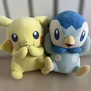 묶음 판매 피카츄 팽도리 봉제 인형 BIG