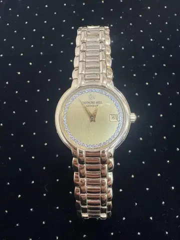 Raymond Weil 레이몬드 웨일 큐빅 골드 여성용