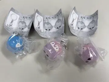 코우펜짱 메지루시 액세서리 하늘색, 핑크 루루테아 가챠가챠