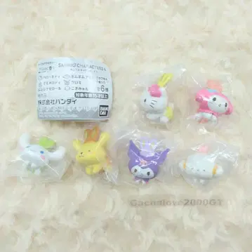 하그코트 산리오 캐릭터즈 6 전 6종 풀컴프