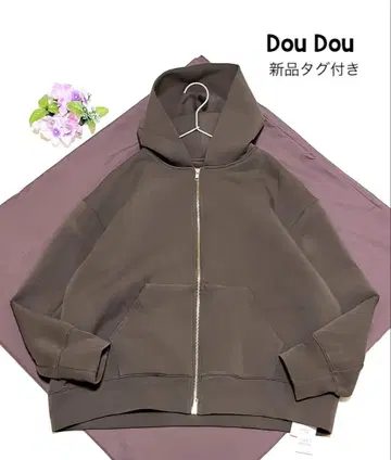 DOUDOU 본딩 후드티 현행 후드티 오버 사이즈 맨투맨