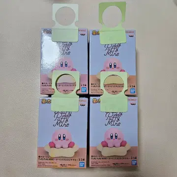 별의 커비 Fluffy Puffy MINE 커비들과 잠시 휴식 4점