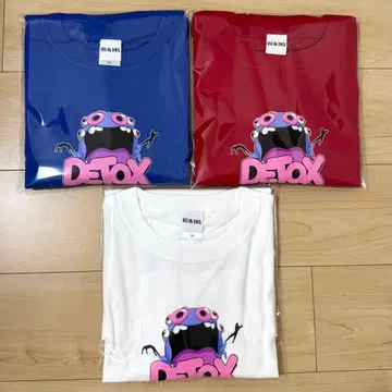 원오크 DETOX 2025 굿즈 티셔츠 XL 세트