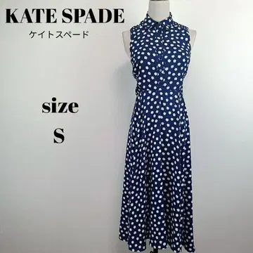 [ a1996 ] KATE SPADE 새상품급 슬리브리스 롱 원피스 0