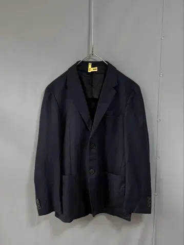 투모로우랜드 캐시미어 울 실크 혼방 자켓 네이비 44