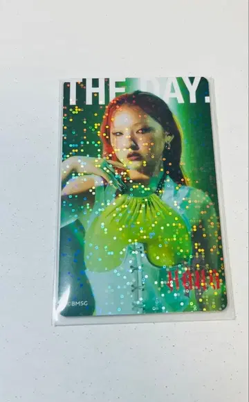 HANA 바디 멘테 트레이딩 카드 홀로그램 CHIKA 치카