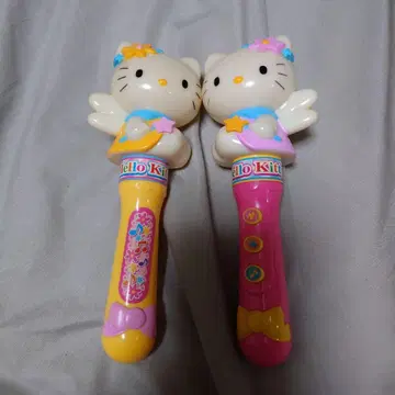 레트로 헬로키티 마라카스 소리 나는 쇼와 헤이세이
