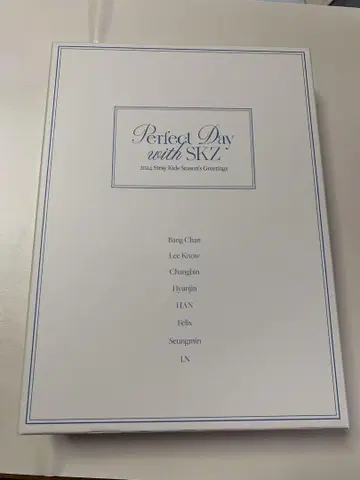Perfect Day with SKZ 2024 시즌 그리팅