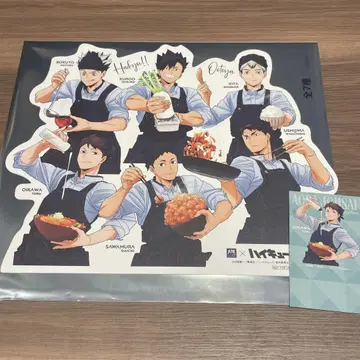 오오토야 하이큐!! 콜라보 신규 비주얼 보드 집합