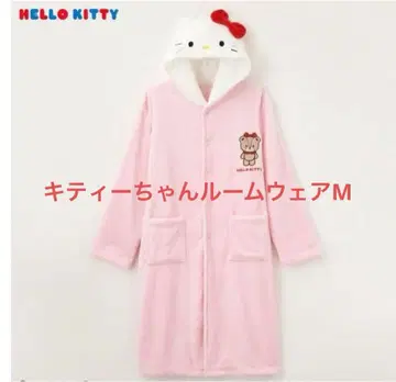미사용 새상품 HELLO KITTY 플리스 룸웨어 키티 M