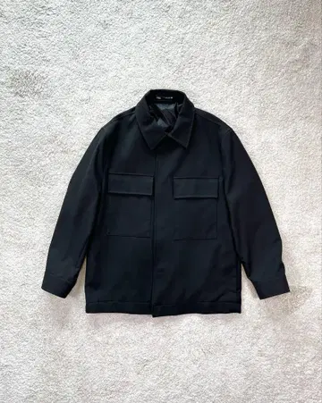 ZARA Men 패치 포켓 자켓 블랙 L