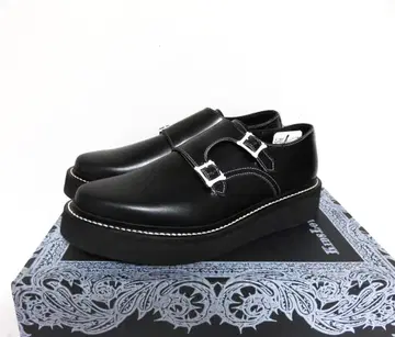 KIDS LOVE GAITE 더블 몽크 스트랩 블랙 Vibram