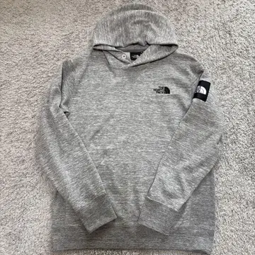 남성용 THE NORTH FACE 그레이 후드 부착 후드티 맨투맨 M