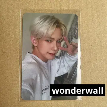 ateez wonderwall 여상 트레이딩 카드
