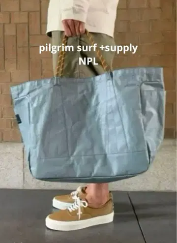 pilgrim surf +supply NPL 토트백