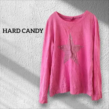 1점 한정 HARD CANDY 핑크 긴팔 티셔츠 키즈 여성용