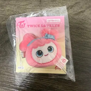 GIGO 한정판 TWICE LOVERYS 봉제 인형 헤어핀 모모 모브리