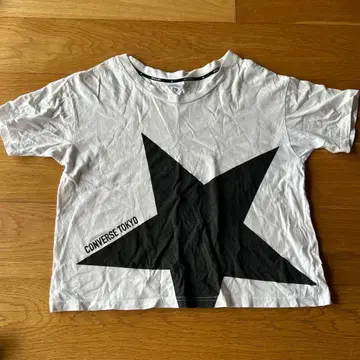 CONVERSE TOKYO 별 프린트 반팔 T셔츠