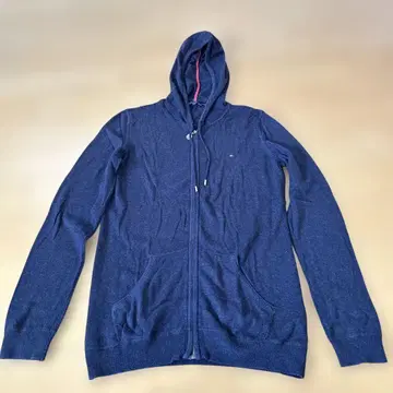 TOMMY HILFIGER 네이비 풀 집업 후드티 M
