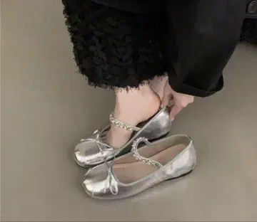 실버 발레 슈즈