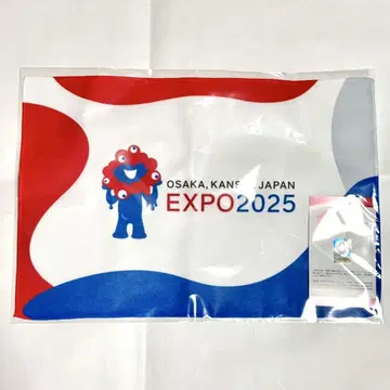 EXPO2025 미야쿠미야쿠 손수건 플래그 200 x 300mm