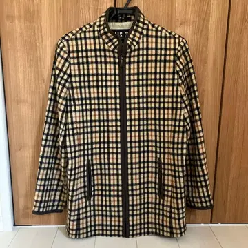 DAKS LONDON 닥스 카멜 체크 브라운 베이지 코트