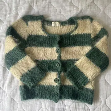 핑크하우스 두툼한 모헤어 가디건