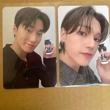 ateez fever 피규어 minirecord 산 우영