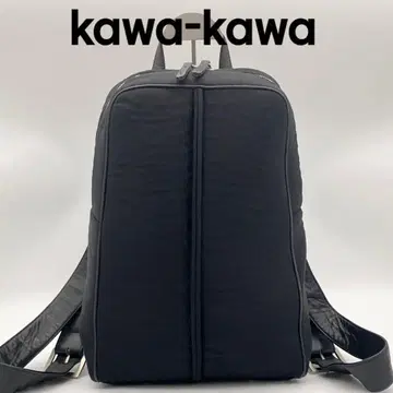 kawa-kawa 카와카와 백팩 wet 블랙 A4 수납 가능