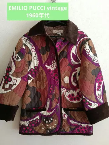 EMILIO PUCCI 에밀리오 푸치 vintage 자켓 코트