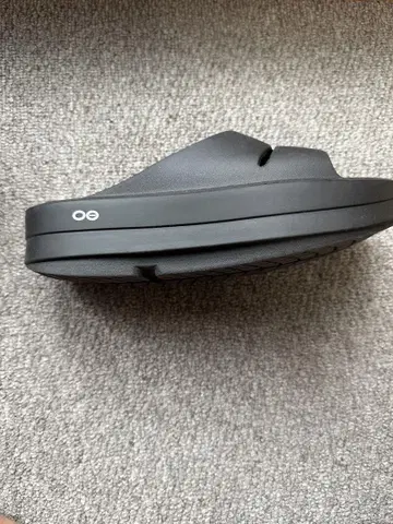 Oofos 슬라이드 샌들 블랙