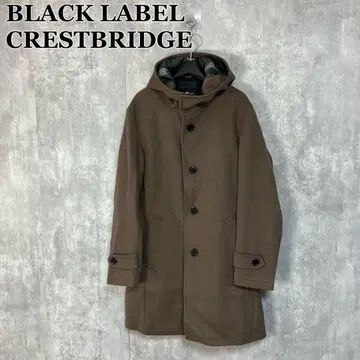 BLACK LABEL CRESTBRIDGE 후데트 롱 코트 L
