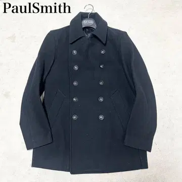 레어 PaulSmith 나폴레옹 자켓 울 피 코트 메탈 버튼