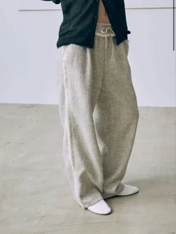 [ EN NEUME ] Tweed Easy Pants