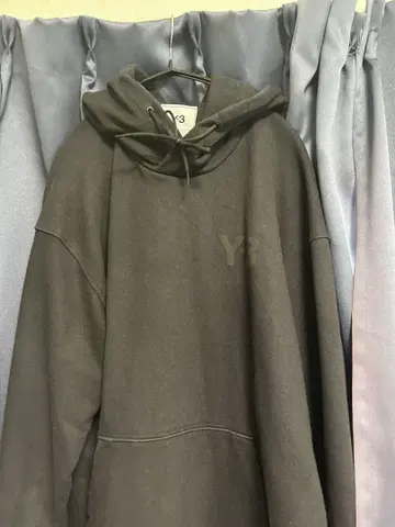 Y-3 블랙 후드티 남성용 S