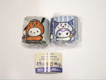 무지크 타이거 x 산리오 밴드 포함 토트백 가챠가챠
