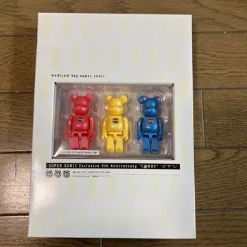 미개봉 medicom toy 베어브릭 5주년 기념 3체 세트