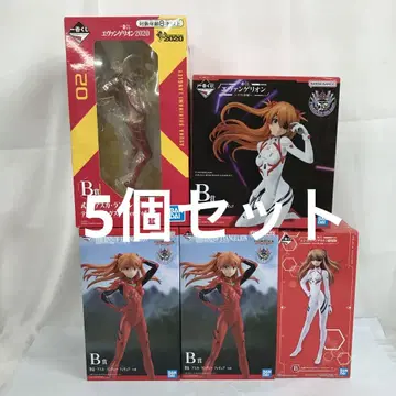 VFK363 미개봉 제일복권 에반게리온 아스카 B상 5개 세트