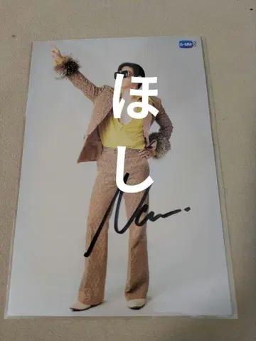 공식 가챠 럭키 드로 New 사인 포함 엽서