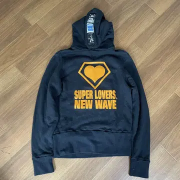 헤이세이 y2k SUPER LOVERS 풀오버 후드티 M
