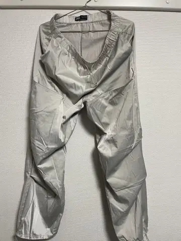 ZARA 실버 워크 팬츠