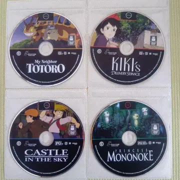 [북미판 DVD] 지브리 작품 4세트 조합 변경 가능