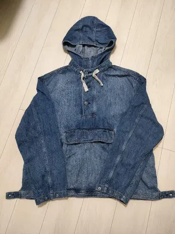 GAP 데님 아노락 후드티