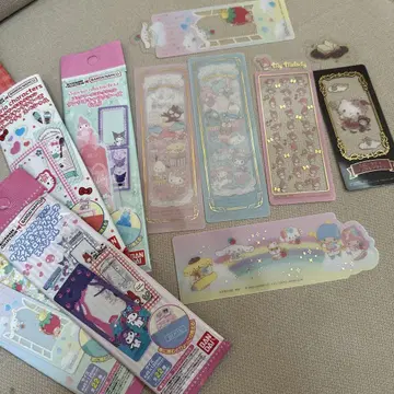 북마크 컬렉션 산리오 시크릿 딸기신문 키티 마이멜로디